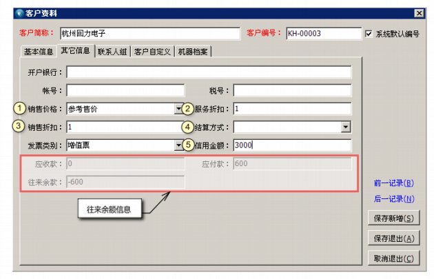 客户资料